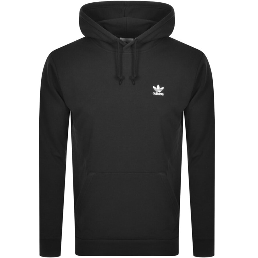 Mens black adidas originals tracksuit online